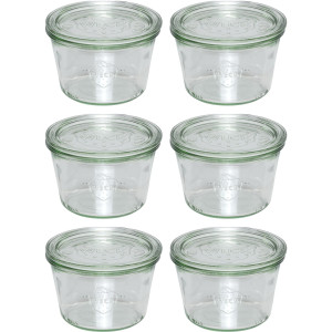 WECK Sturzglas 370ml 6er Pack