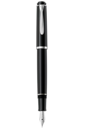 Pelikan 820707 Fllhalter Classic 205, Schwarz, Feder M (mittel),