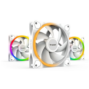 be quiet - Light Wings White PWM, 120 mm - 3er-Pack