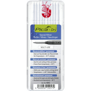Pica-Marker Pica DRY Minen-Set weiss