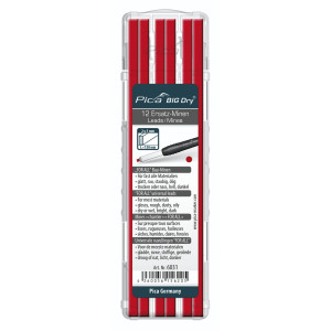 Pica-Marker Pica BIG DRY Minen-Set FOR ALL rot