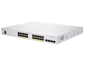 Cisco Business 28-Port Switch 250-Series 24x 1G PoE+ + 4x SFP+