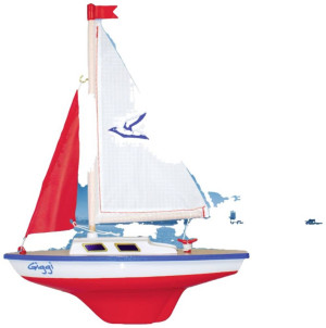 Gnther Flugspiele Giggi Segelboot RtR 240mm