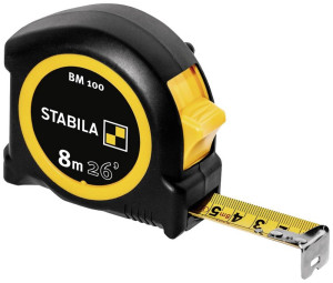 Stabila BM 100cm+inch 19580 Maband 8m ABS