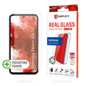 E.V.I. DISPLEX Real Glass + Case Samsung Galaxy A54 5G