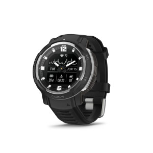 GARMIN INSTINC CROSSOVER Schwarz/Silber