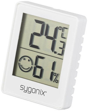 Sygonix Thermo-/Hygrometer Wei