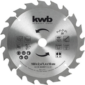 Kwb 584359 Kreissgeblatt 160 x 16mm 1St.