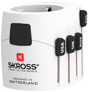Skross 1.103180 Reiseadapter Pro World