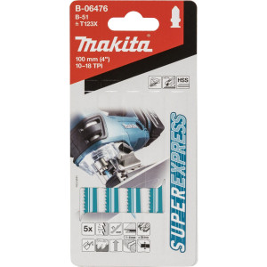 Makita B-06476 Stichsgeblatt B-51 Metall5St