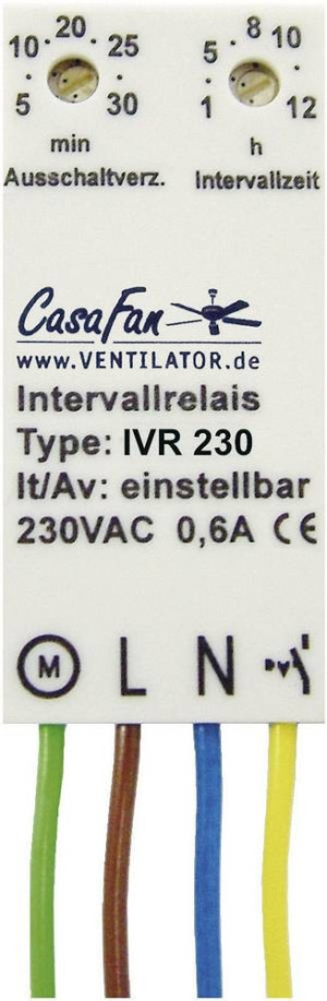 CasaFan IVR 230 Timermodul Wei