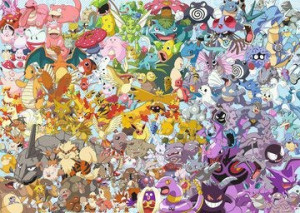 Ravensburger 1000 Teile Challenge Pokemon