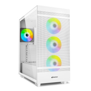 Sharkoon Rebel C50 RGB White | PC-Gehuse