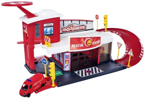 Majorette Einsatzfahrzeug Modell Creatix Rescue Station Fertigmodell
