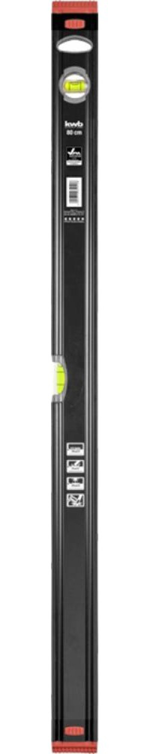 Kwb 065080 Leichtmetall-Wasserwaage 800mm