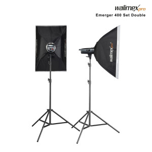 Walimex pro Emerger 400 Set Double