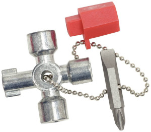 KS Tools 1301010 Schaltschrankschlssel Zinkdruckguss 1St.