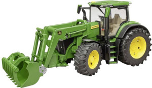 Bruder John Deere 7R 350 mit Frontlader Fertigmodell Landwirtschafts