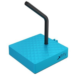 Cherry XTRFY B4 Mouse Bungee Mauskabelhalterung Miami Blue