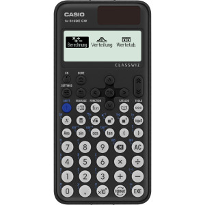 Casio FX-810DE CW Technisch wissenschaftlicher Rechner Schwarz