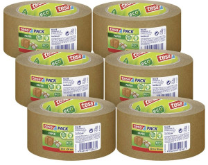 Tesa 57180 Packband (L x B) 50m x 50mm 6St.