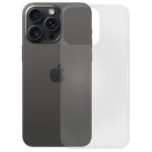 PEDEA Soft TPU Case fr iPhone 15 Pro, transparent
