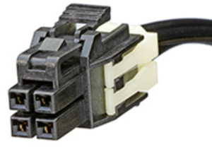 Molex Stiftgehuse-Kabel 451300410 1St.