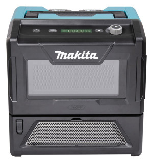 Makita MW001GZ Mikrowelle Trkis, Schwarz 500W