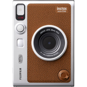 Fujifilm INSTAX mini Evo Brown Sofortbildkamera Braun