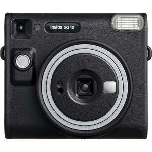 Fujifilm INSTAX SQUARE SQ40 Black Sofortbildkamera Schwarz