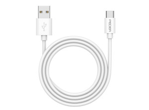 PEDEA Schnelllade- und Datenkabel USB-A/USB-, 1m, wei - Passend