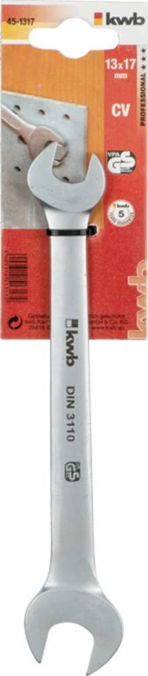 Kwb 451317 Doppel-Maulschlssel ck 13 - 17mm