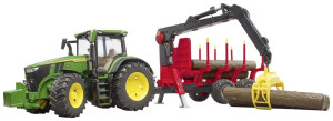 Bruder John Deere 7R 350, Rckeanh.+B.Stmmen Fertigmodell