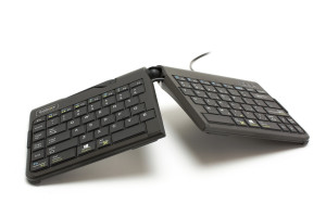BakkerElkhuizen Goldtouch Travel Tastatur Go German