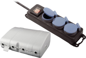 Basetech Verteilerbox 6fach Grau