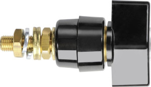 Schtzinger POL 631 / SW Polklemme Schwarz 63A 1St.