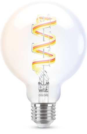 Signify WiZ White & Color 60W E27 G95 Globe Tunable Einzelpack