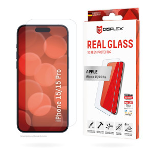 E.V.I. DISPLEX Real Glass iPhone 15/15 Pro