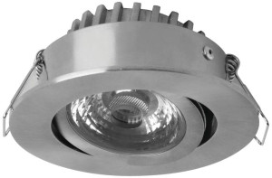 Megaman MM76733 Rico LED-Einbauleuchte LED 9W Nickel