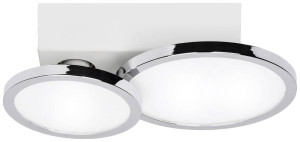 LightMe LM85654 LED-Deckenleuchte LED GU10 16W Chrom