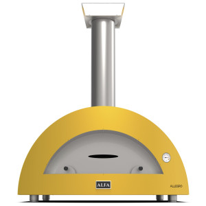 Alfa Forni Moderno 5 Pizze Holz Fire Yellow