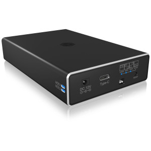 ICY BOX 61028 6.35cm (2.5 Zoll)-Festplattengehuse 2.5 Zoll USB-