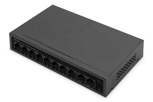 Assmann DIGITUS 8+2 Port FE PoE Switch