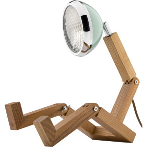 Piffany Mr. Wattson Original Tischlampe Tiffany green
