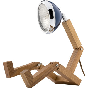 Piffany Mr. Wattson Original Tischlampe Cobra blue
