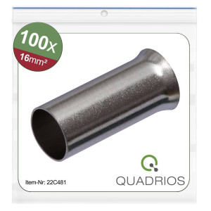 Quadrios 22C481 Aderendhlse 16m Unisoliert 100St.
