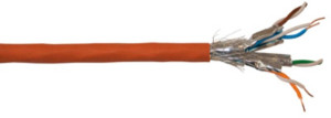 Bedea 39331183 Datenkabel CAT 7a S/FTP Orange 305m