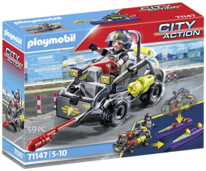 Playmobi City Action SWAT-Multi-Terrain-Quad 71147