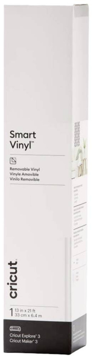 Cricut Smart Vinyl Removable Folie Wei