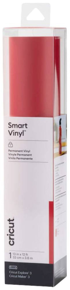 Cricut Smart Vinyl Permanent Folie Rot